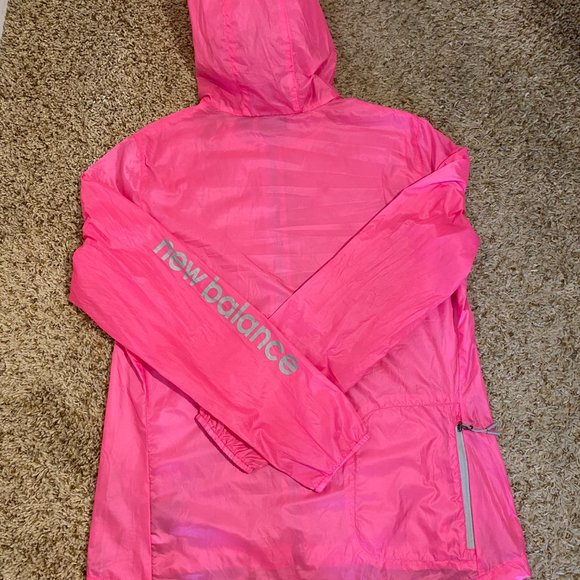 New Balance Women’s Hooded Light Running Jacket SZ L - Picture 4 of 11